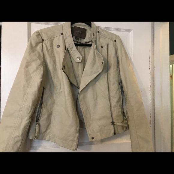 Emilie B Jackets & Blazers - Emilie B leather Moto Jacket